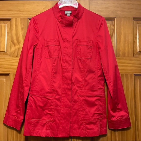 J. Jill Red Jacket Size XS - Picture 1 of 11